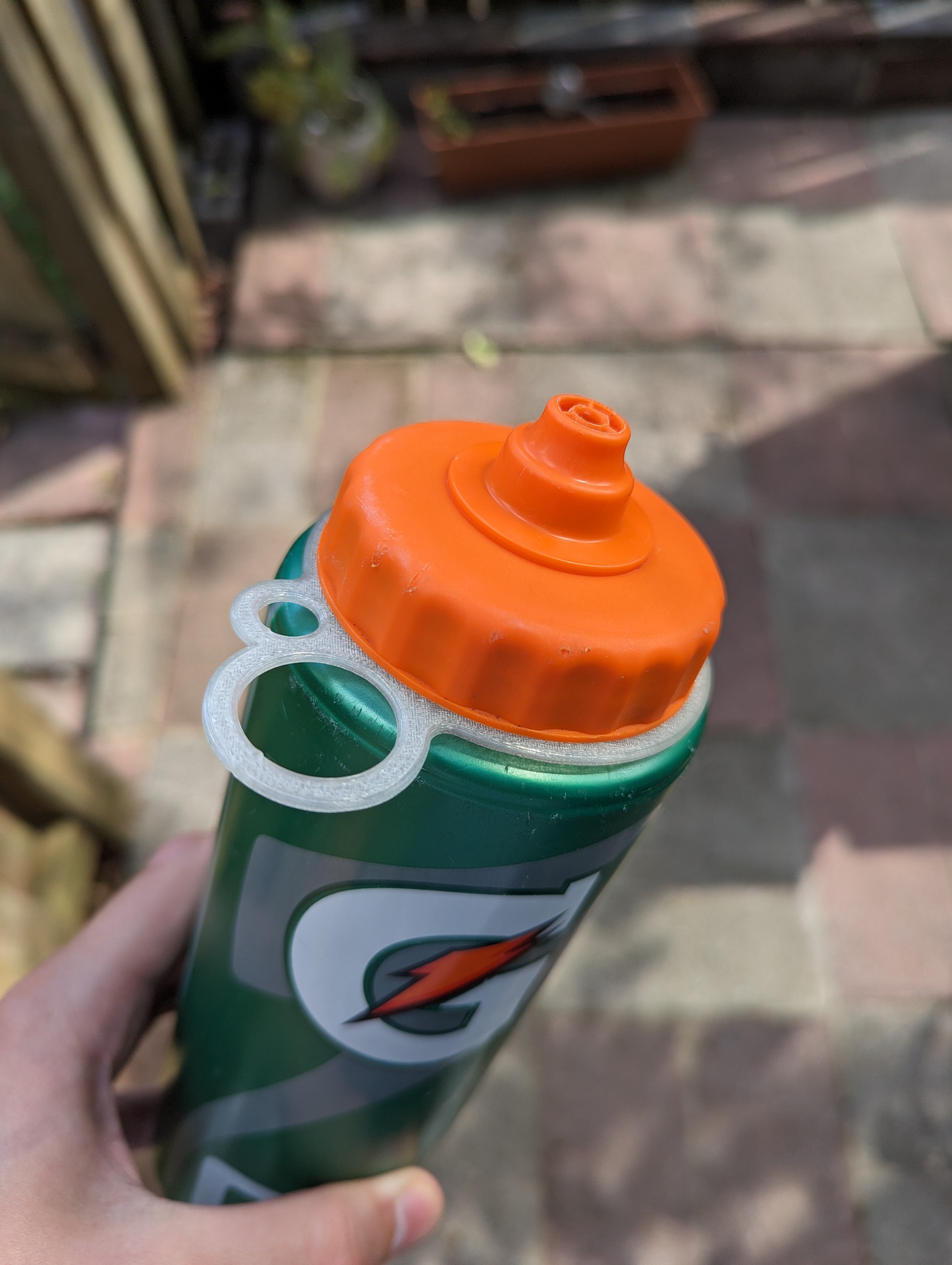 Gatorade Bottle Ring by io_roboto | Download free STL model ...