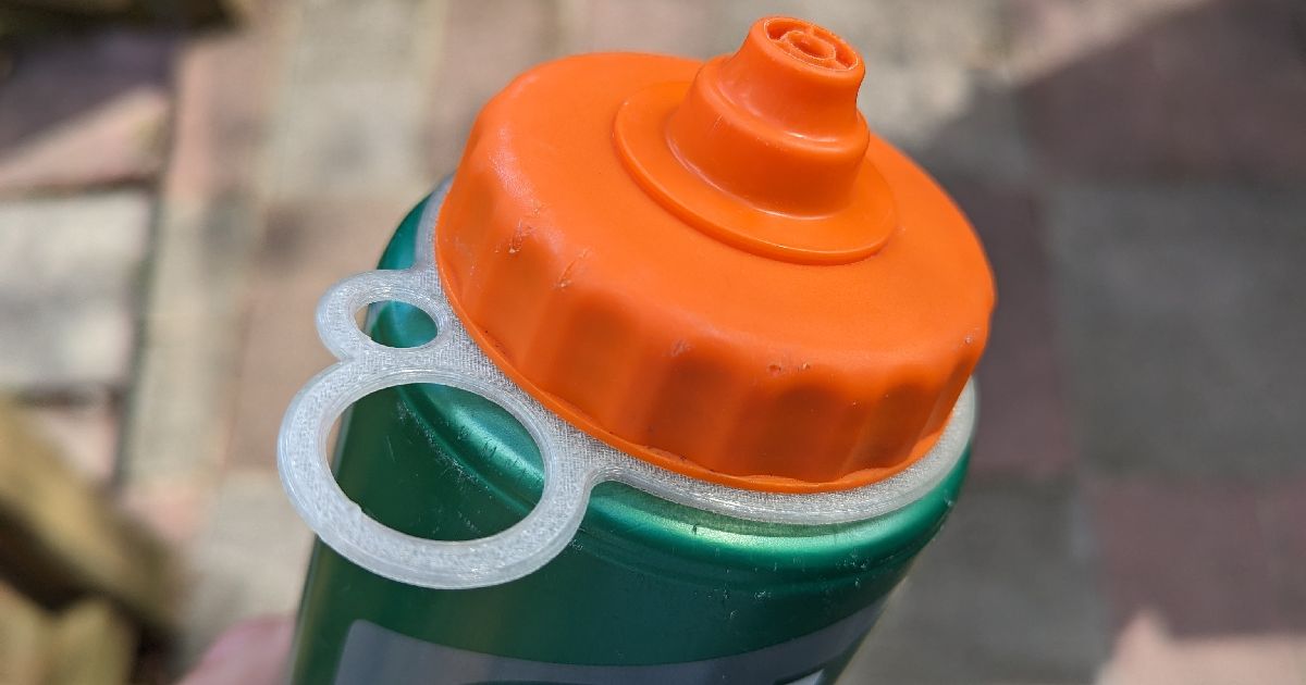 Gatorade Bottle Ring by io_roboto | Download free STL model ...