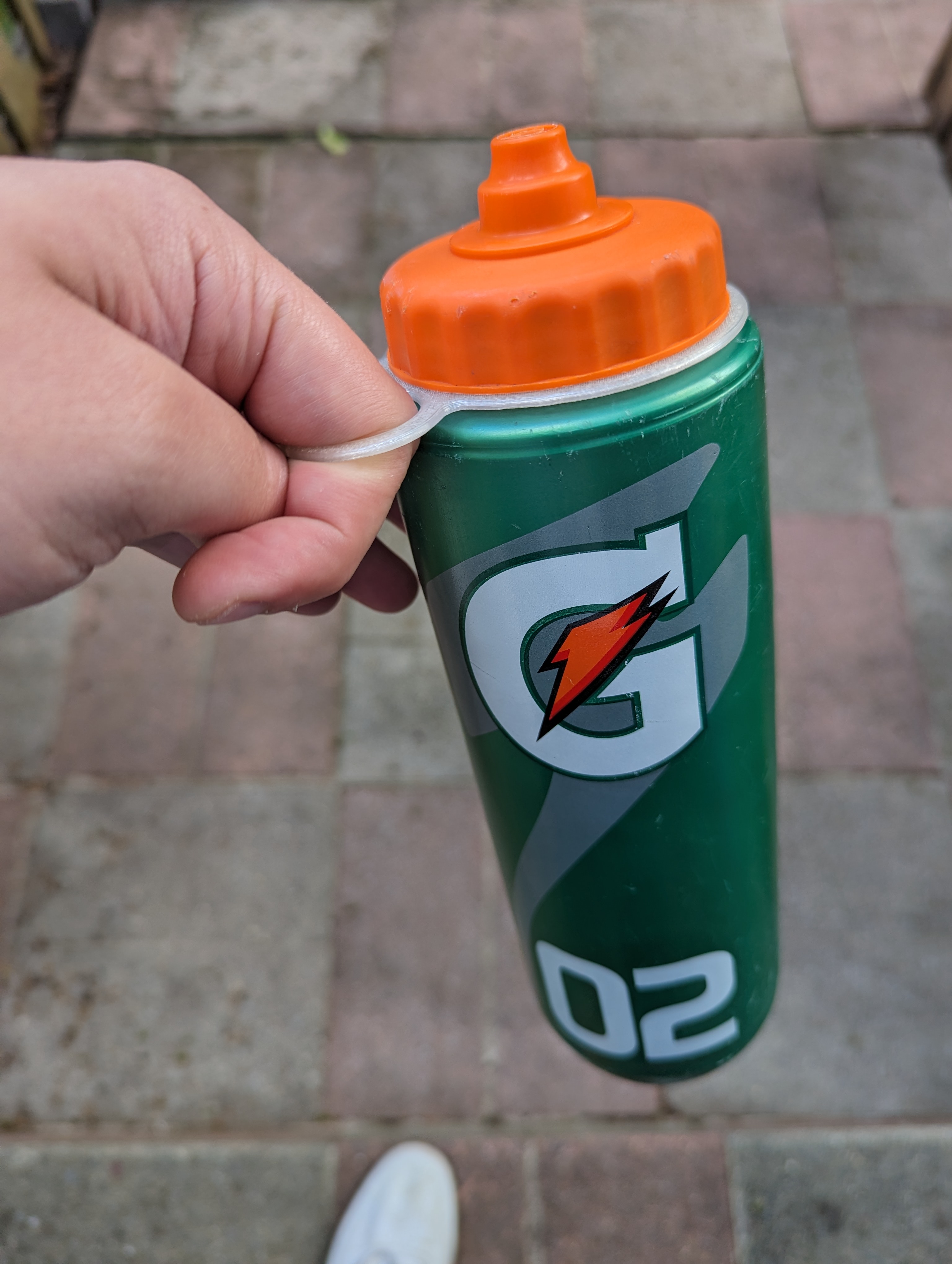 Gatorade Bottle Ring by io_roboto | Download free STL model ...