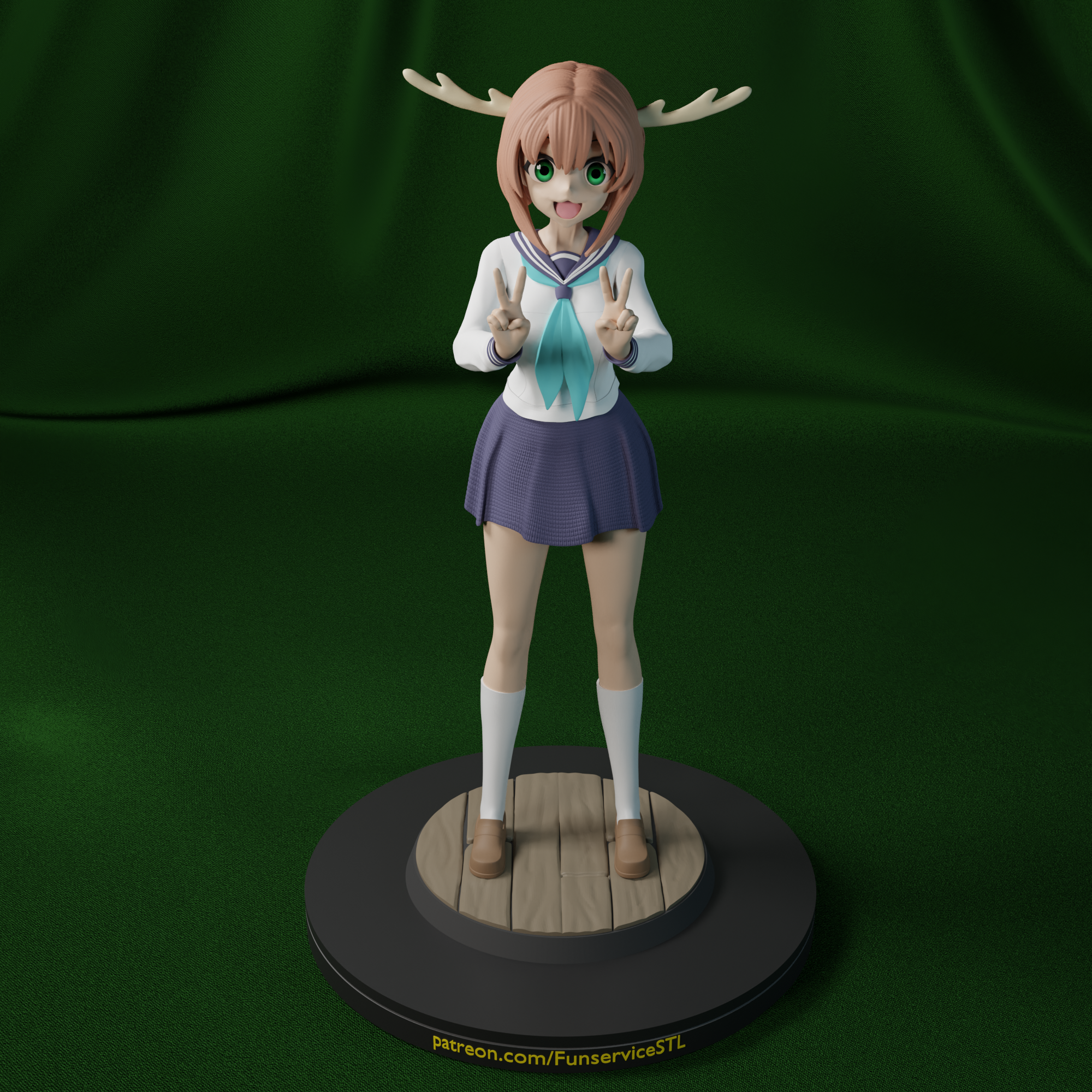 Noko Shikanoko meme deer girl