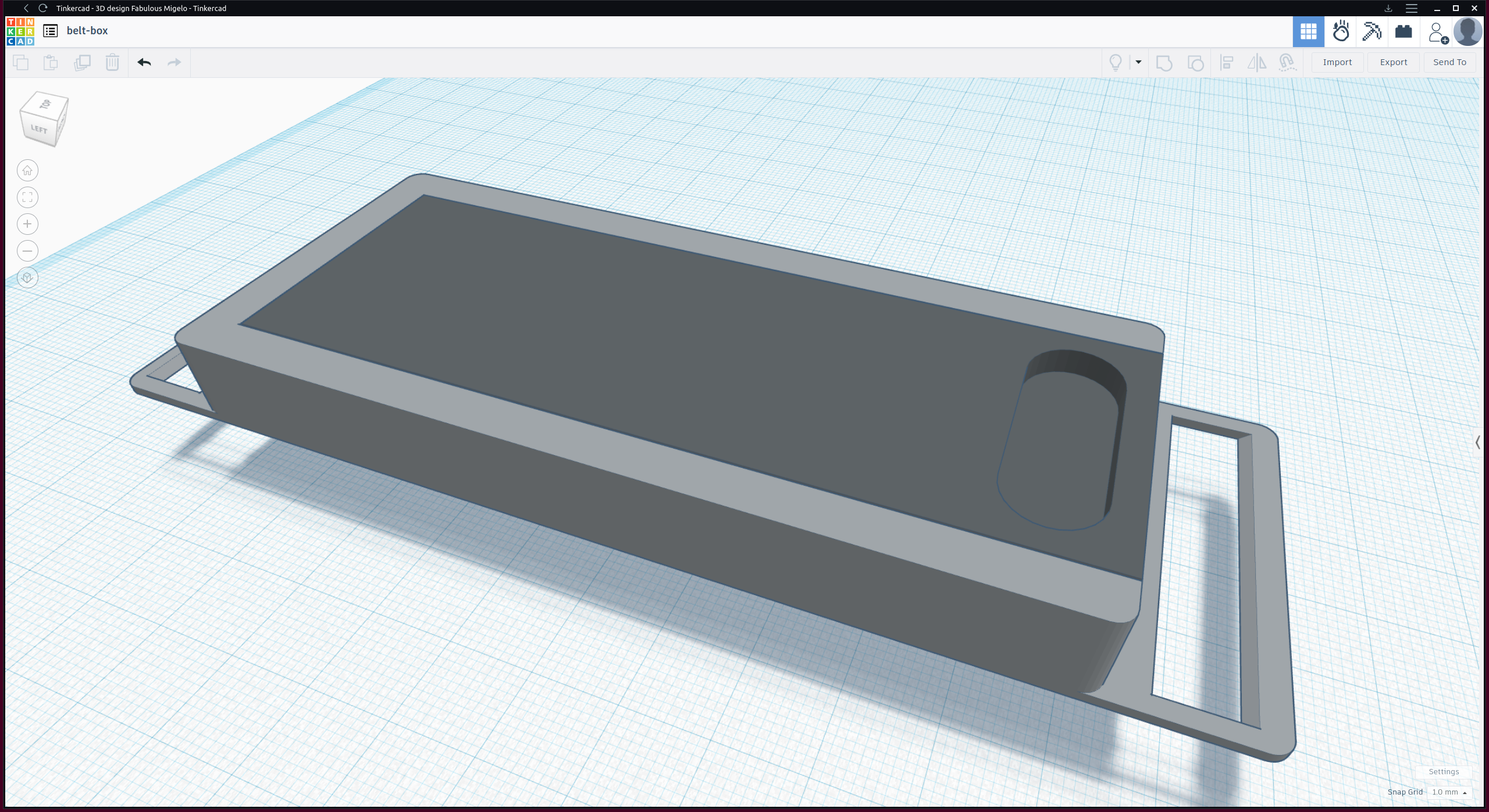 Belt-mounted Latching Box