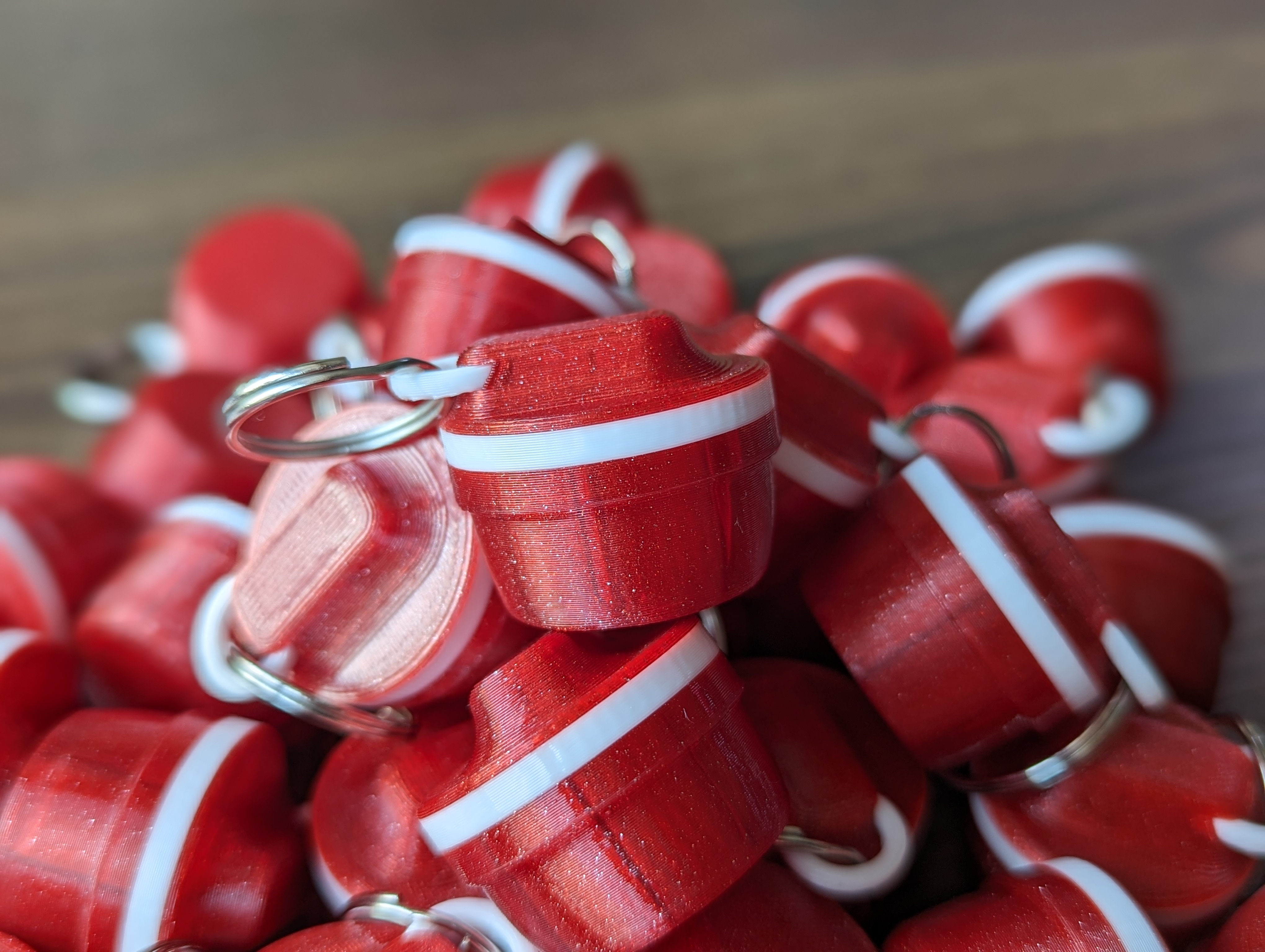 Tupperware Super Chef Keychain