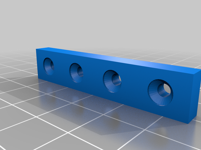 Miniatura 5 do modelo 3D Parametric shelf brackets