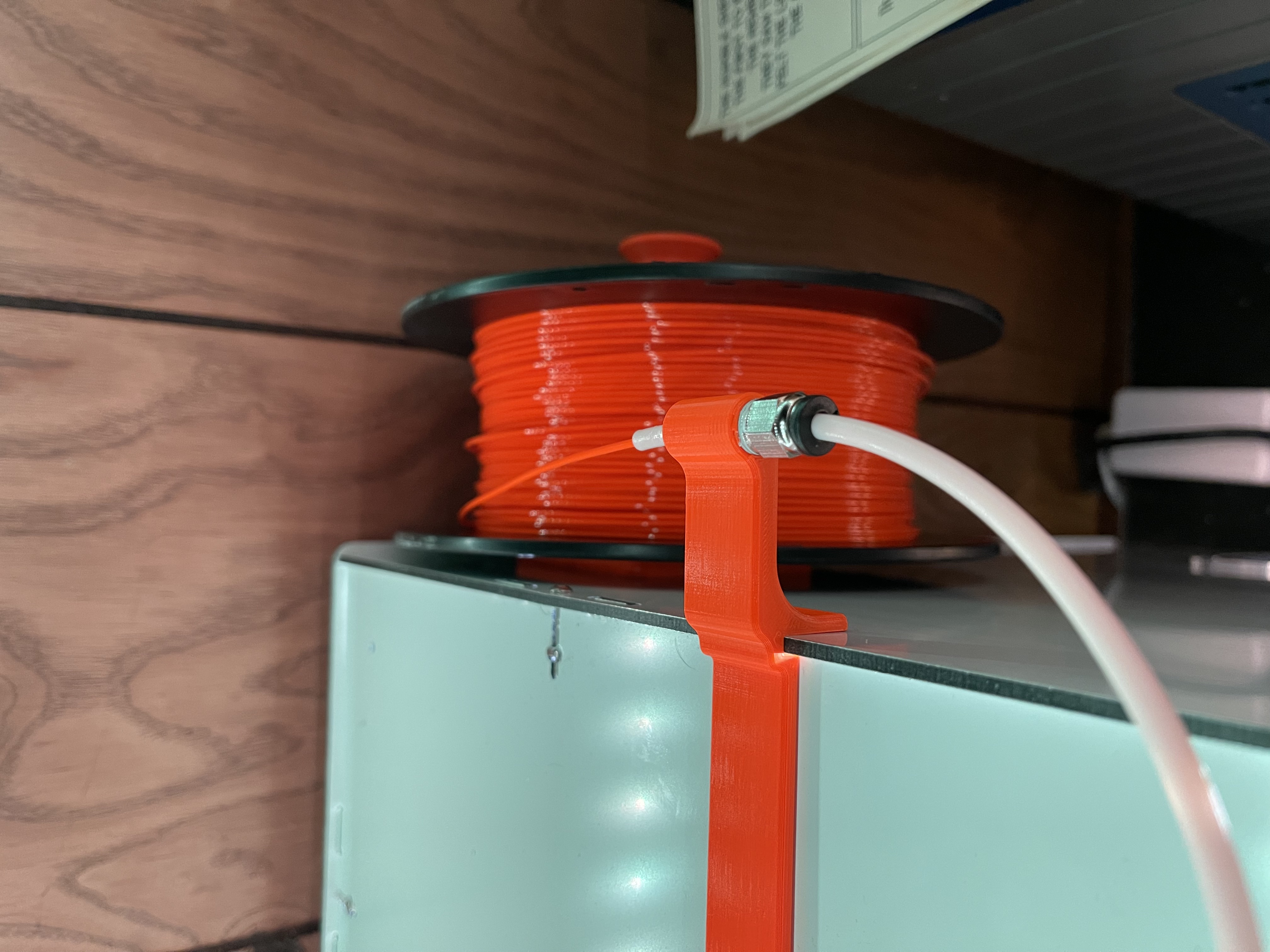 Top Filament Guide for Printed Solid Next Gen Safety Enclosure
