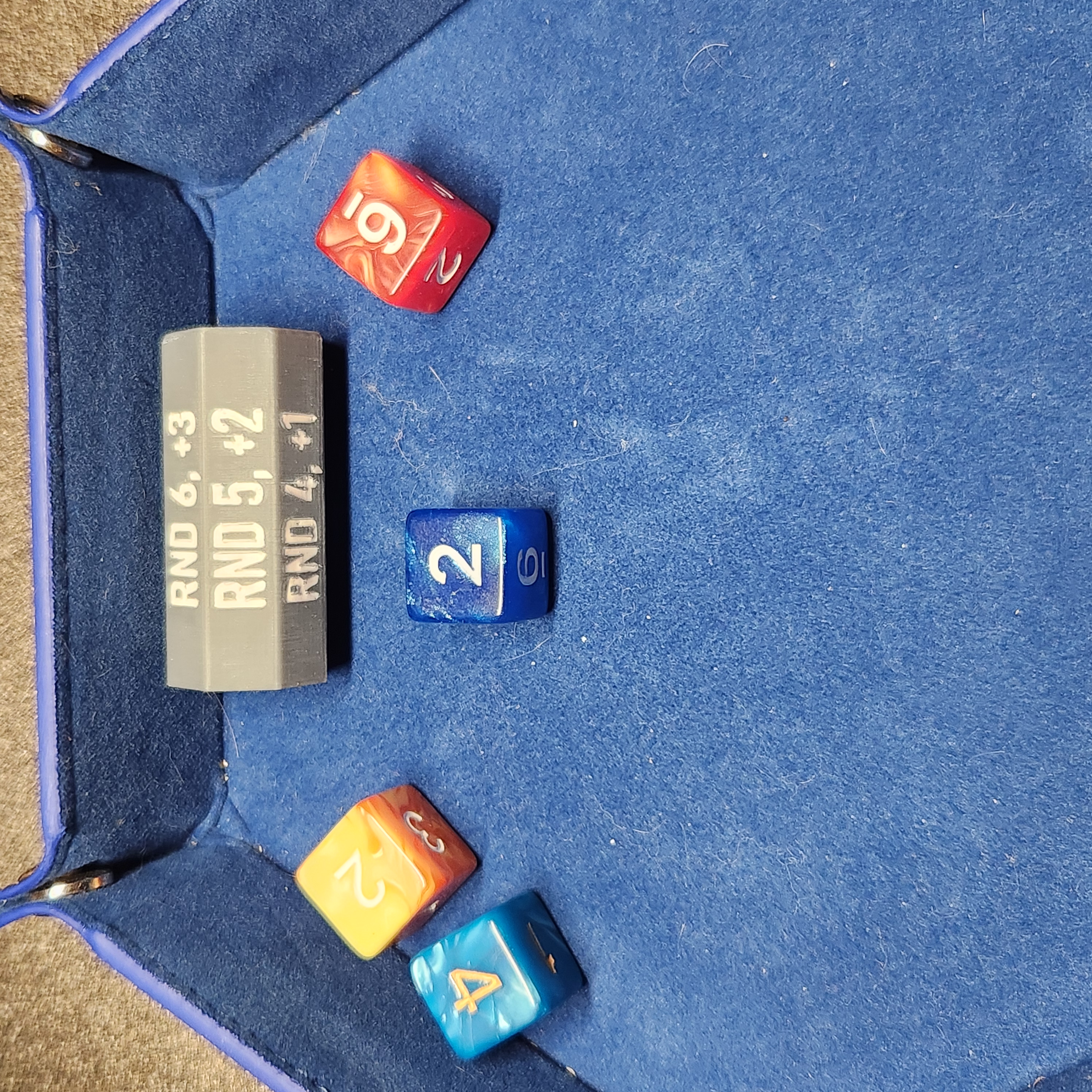 2D6 Dungeon Fatigue Roller