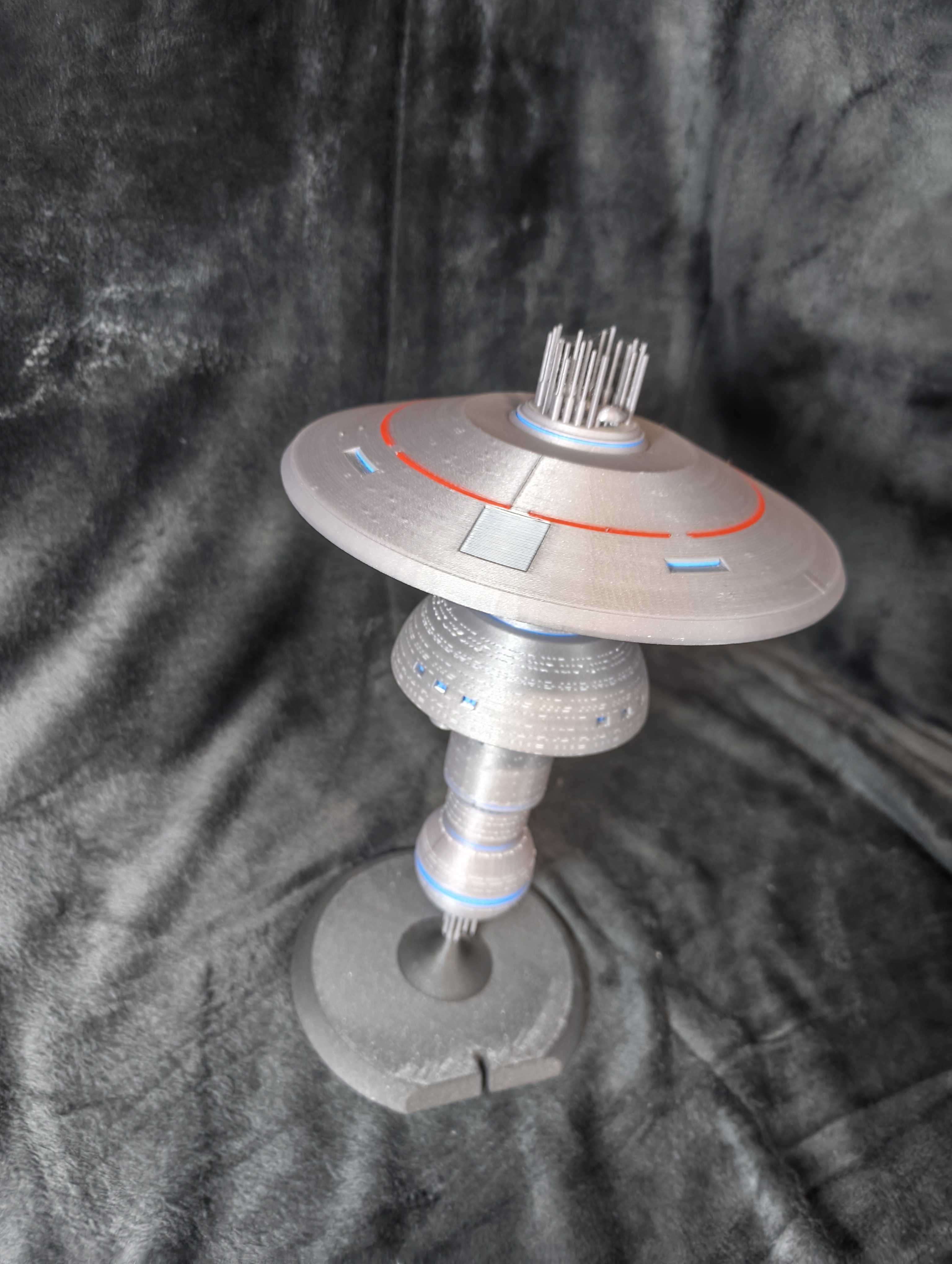 Starbase 01 aus Star trek 3D model