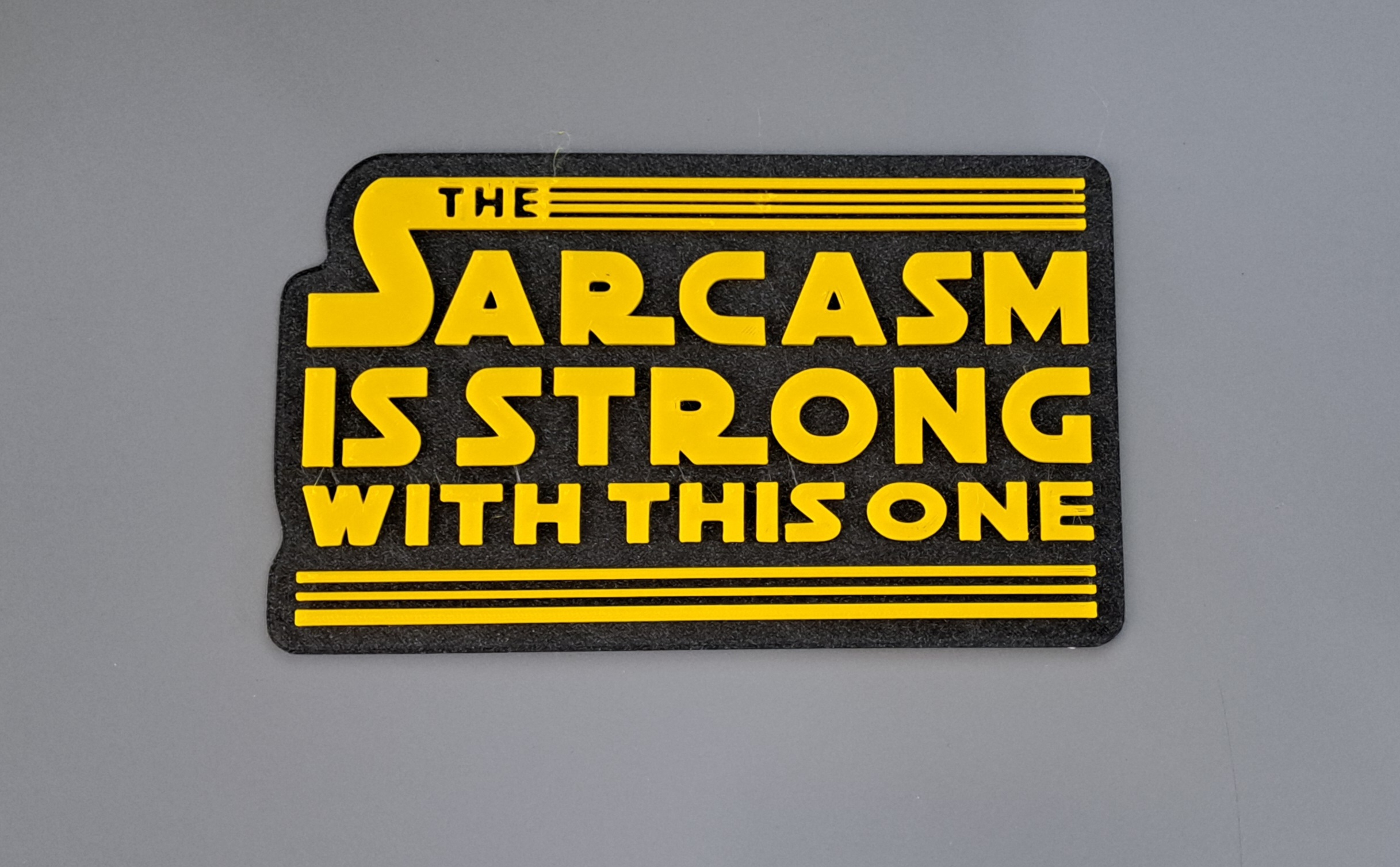 The Sarcasm Is Strong With This One