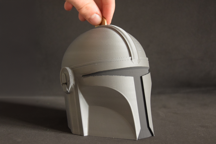 Mandalorian Helmet - Piggy Bank