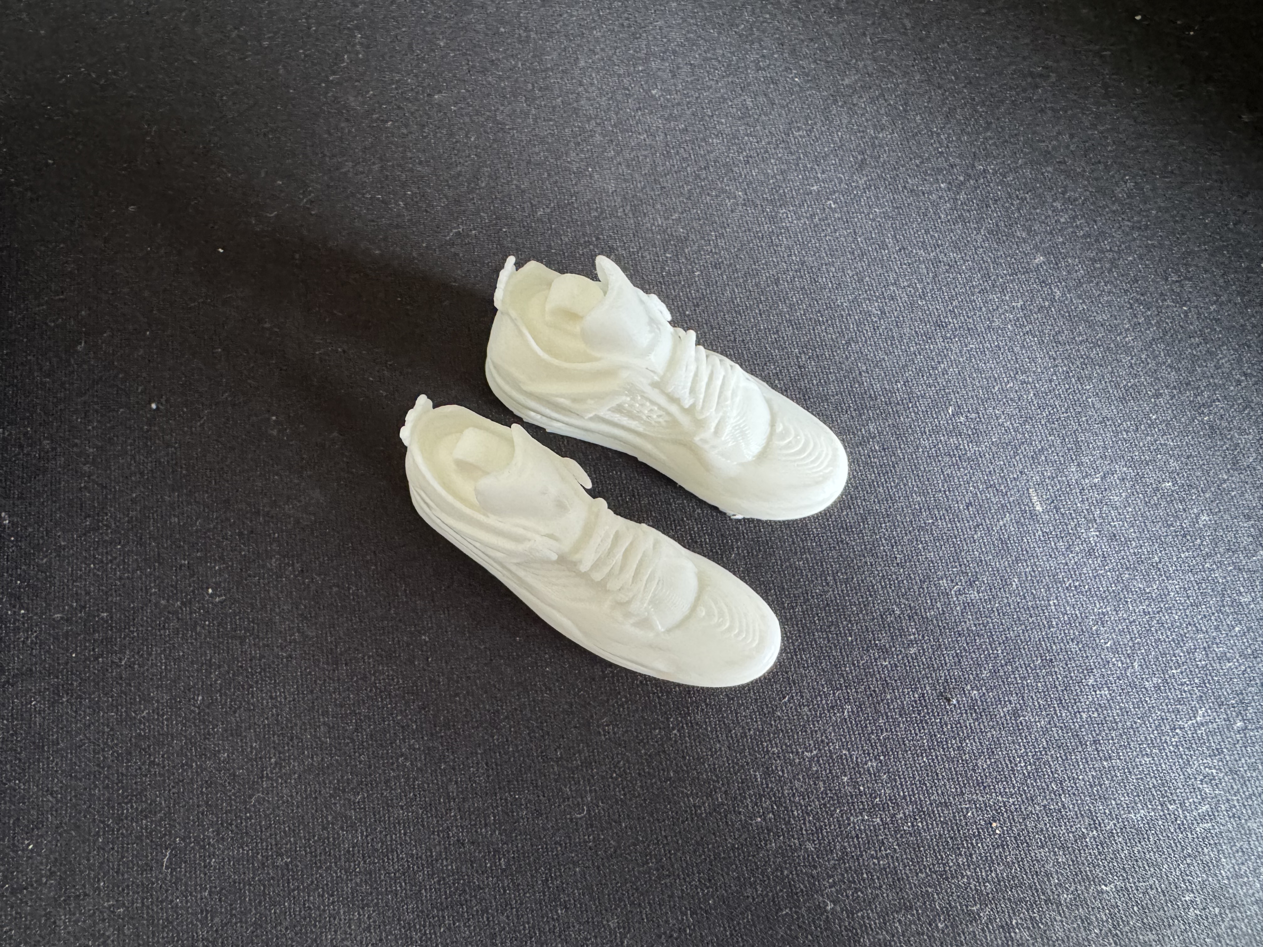 Jordans Keychain that are made with a scanner.