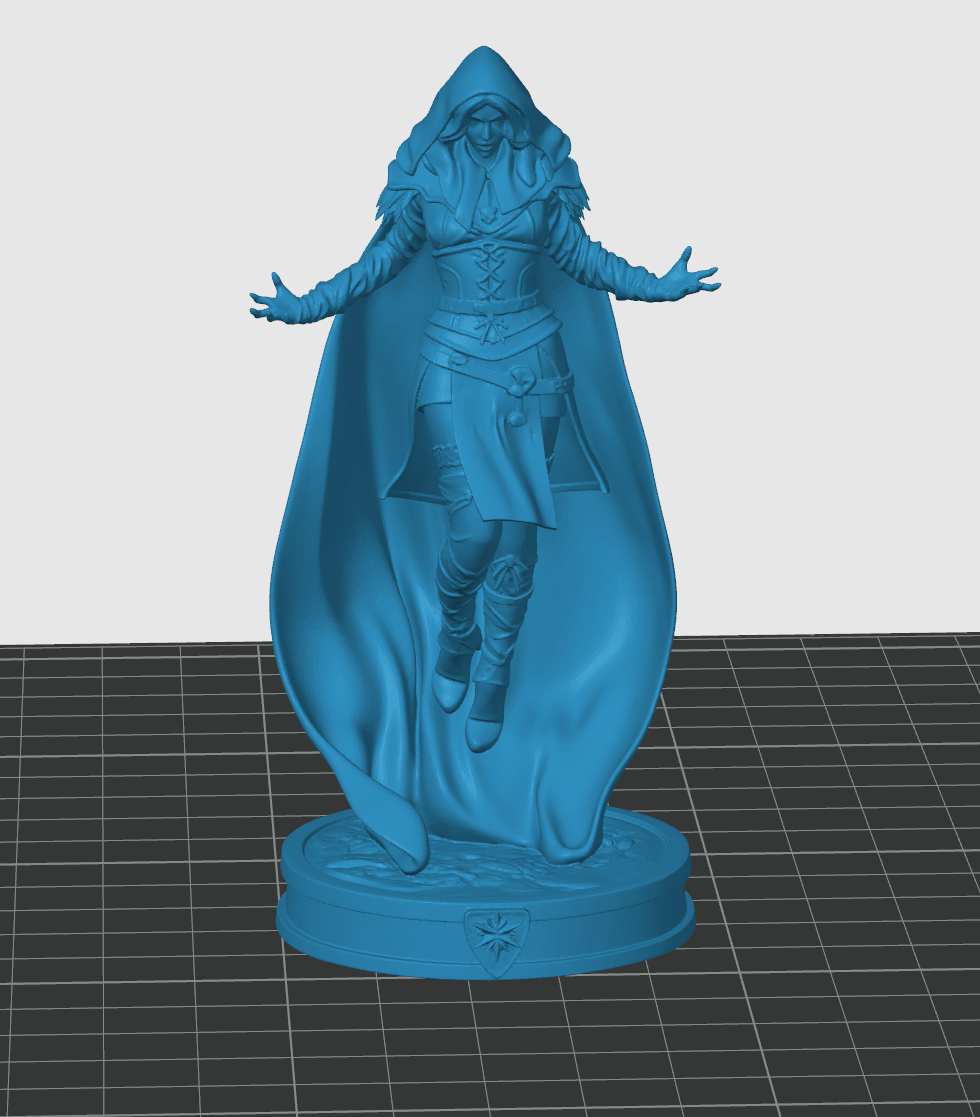 The Witcher - Yennefer 3D model
