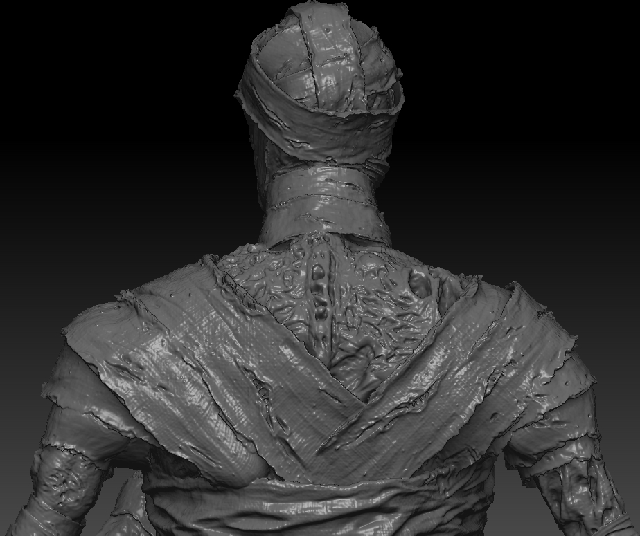 Mummy of Ancient Egypt Fan Art 3d print