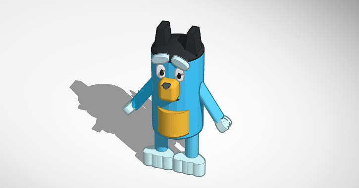 bandit from bluey by KoltTheKreator | Download free STL model ...