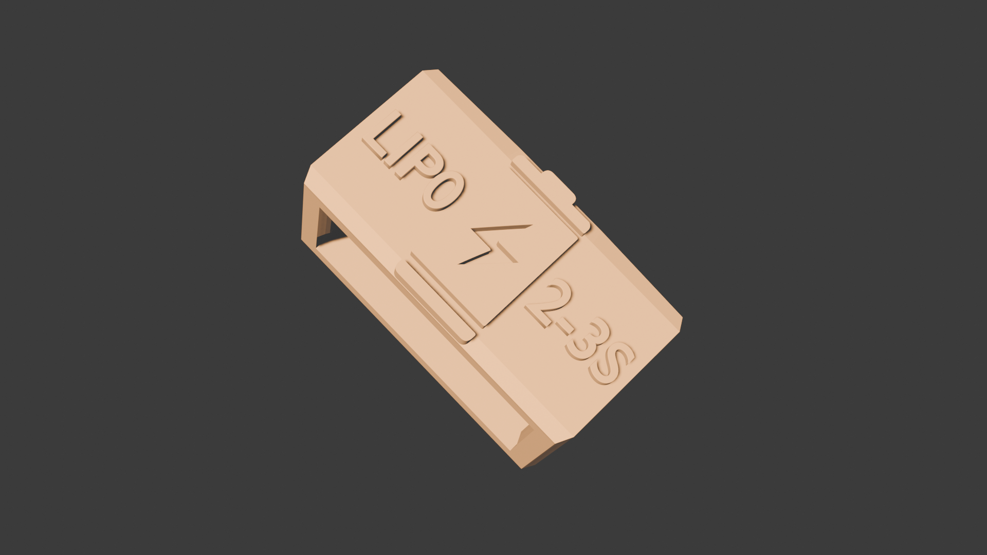 Lipo Volt Check Holder by Skouds RC 3D | Download free STL model ...