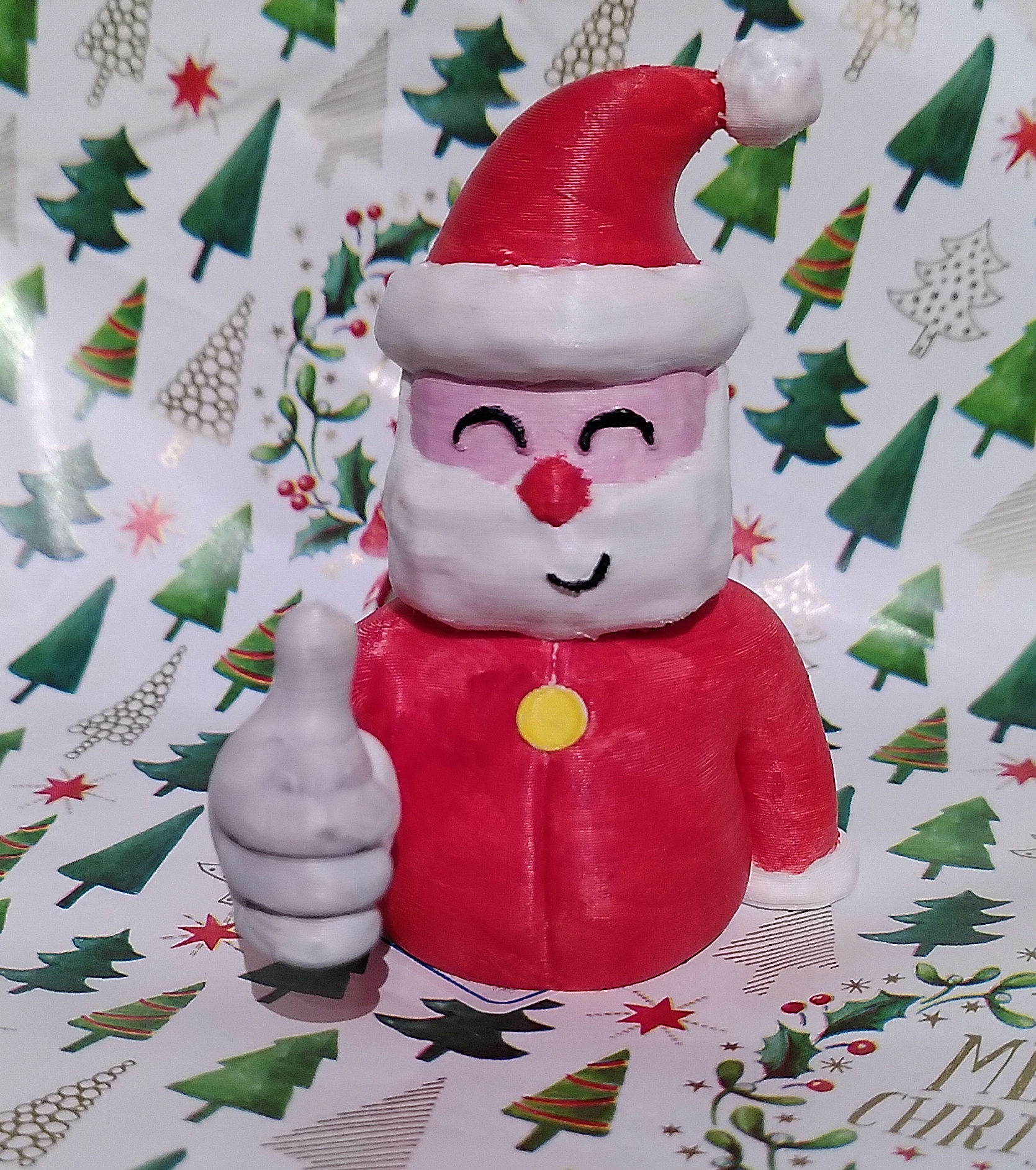Santa with Thumb Up!
