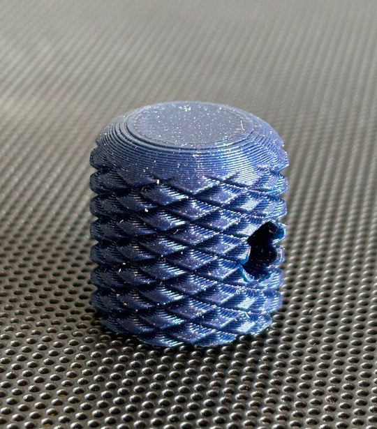 Knob with Diamond Pattern by waagbo | Download free STL model | Printables.com