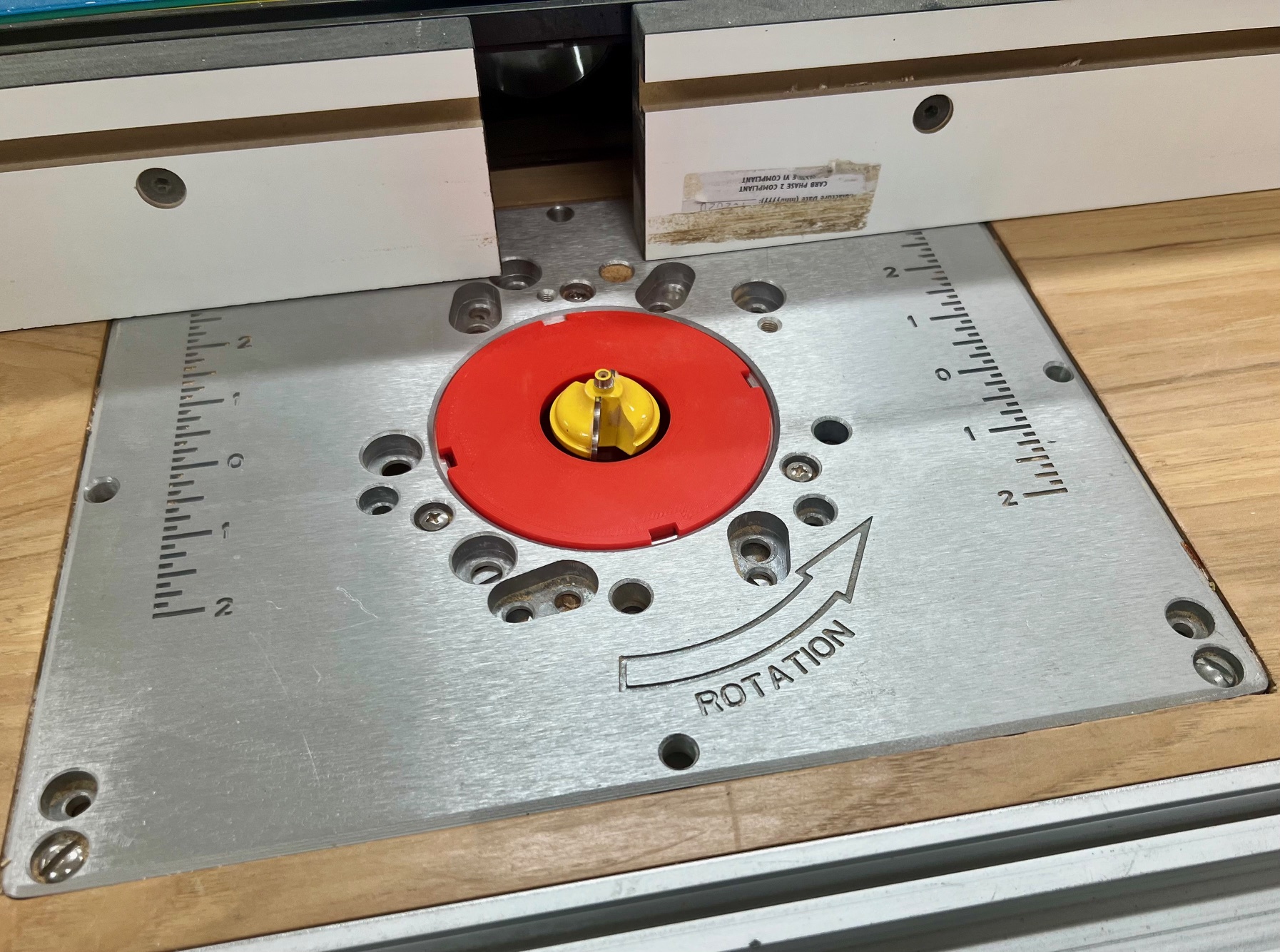 Bosch Router Table Insert Rings by JeffC Download free STL model