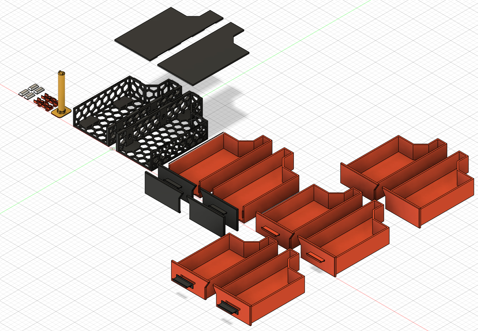 Side drawers for MK4 by Arnold Download free STL model