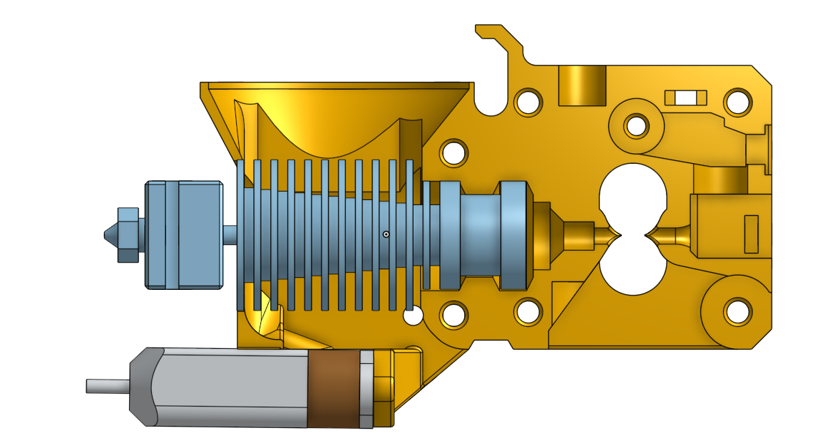 mk3s r6 extruder body w/ bltouch mount by doeswhatnintendont | Download ...