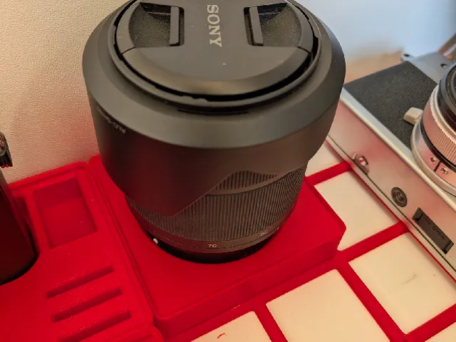 Sony E-Mount Gridfinity Holder