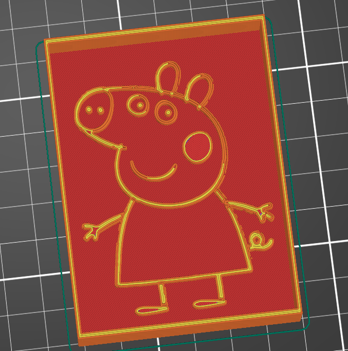 Sand cake Peppa Pig