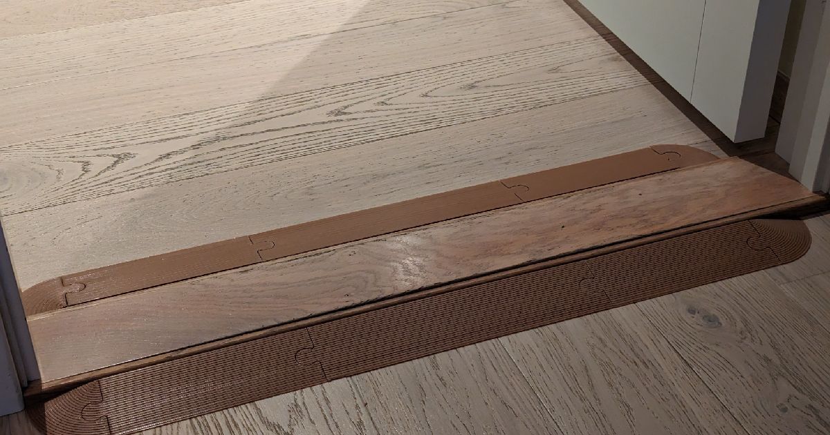 Robot Vacuum Door Ramps by Richard ButlerMalone Download free STL