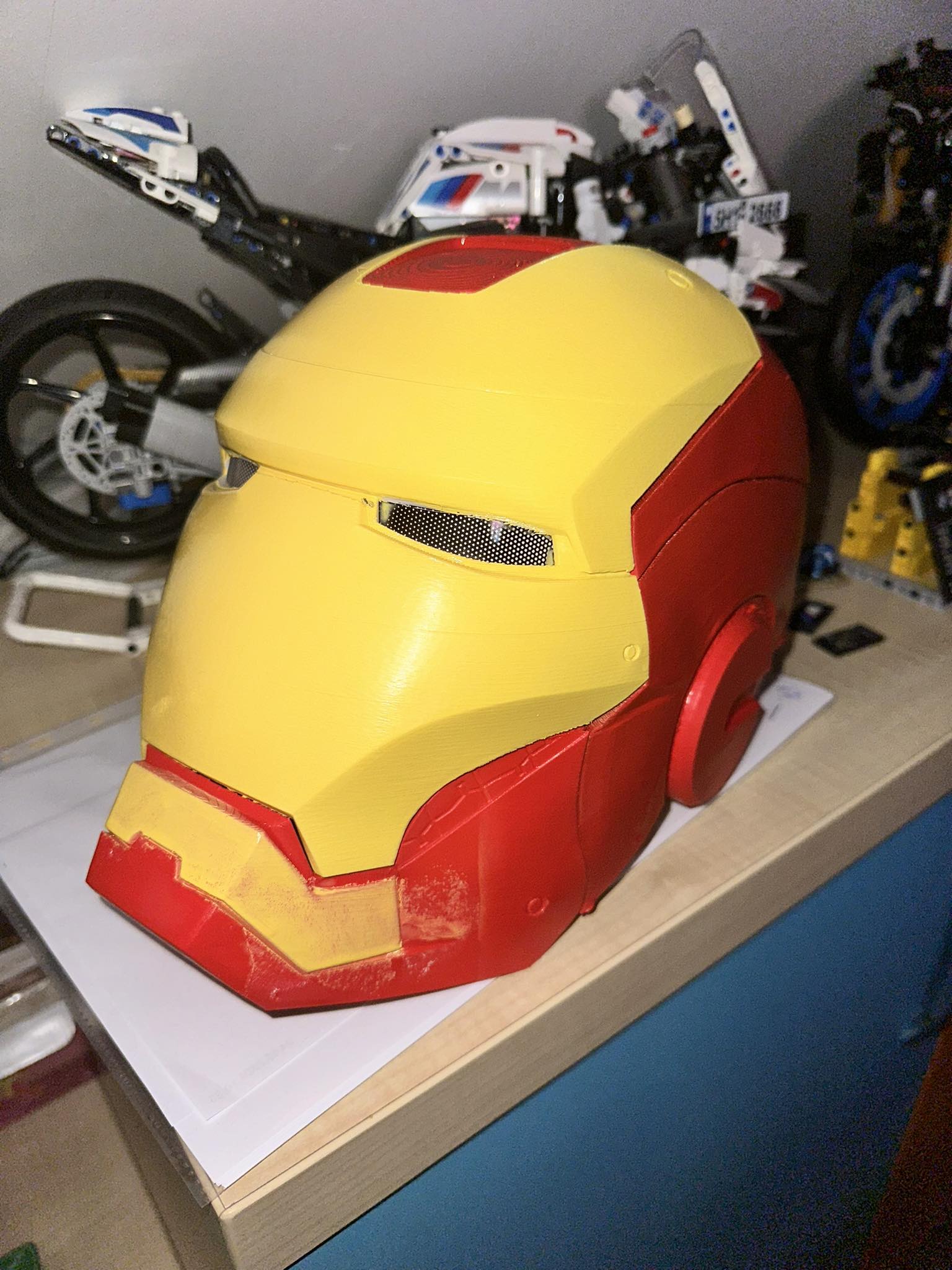 Old Iron Man Helmet MK3 by Adam Čeřovský | Download free STL model ...