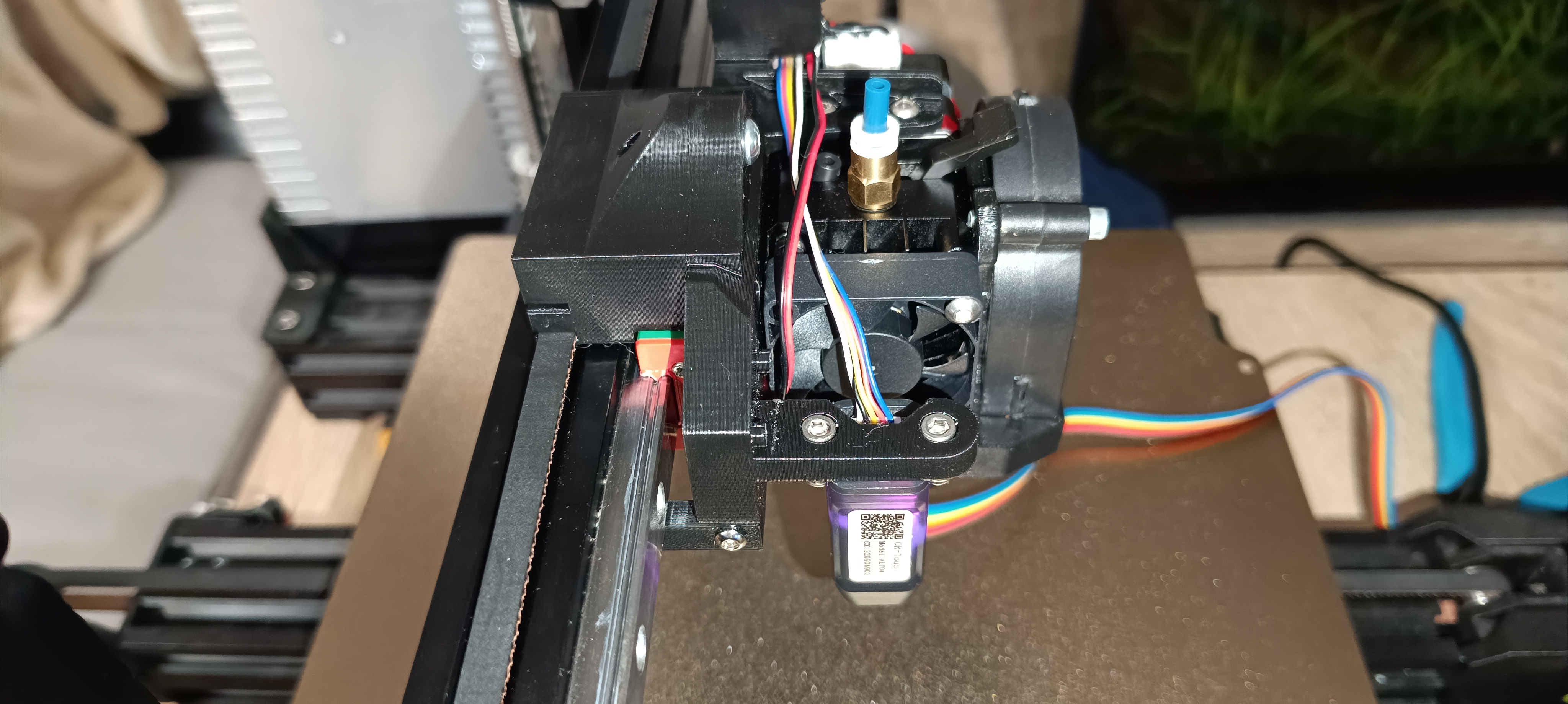 Miniatura 4 do modelo 3D H2V2s linear rail mount
