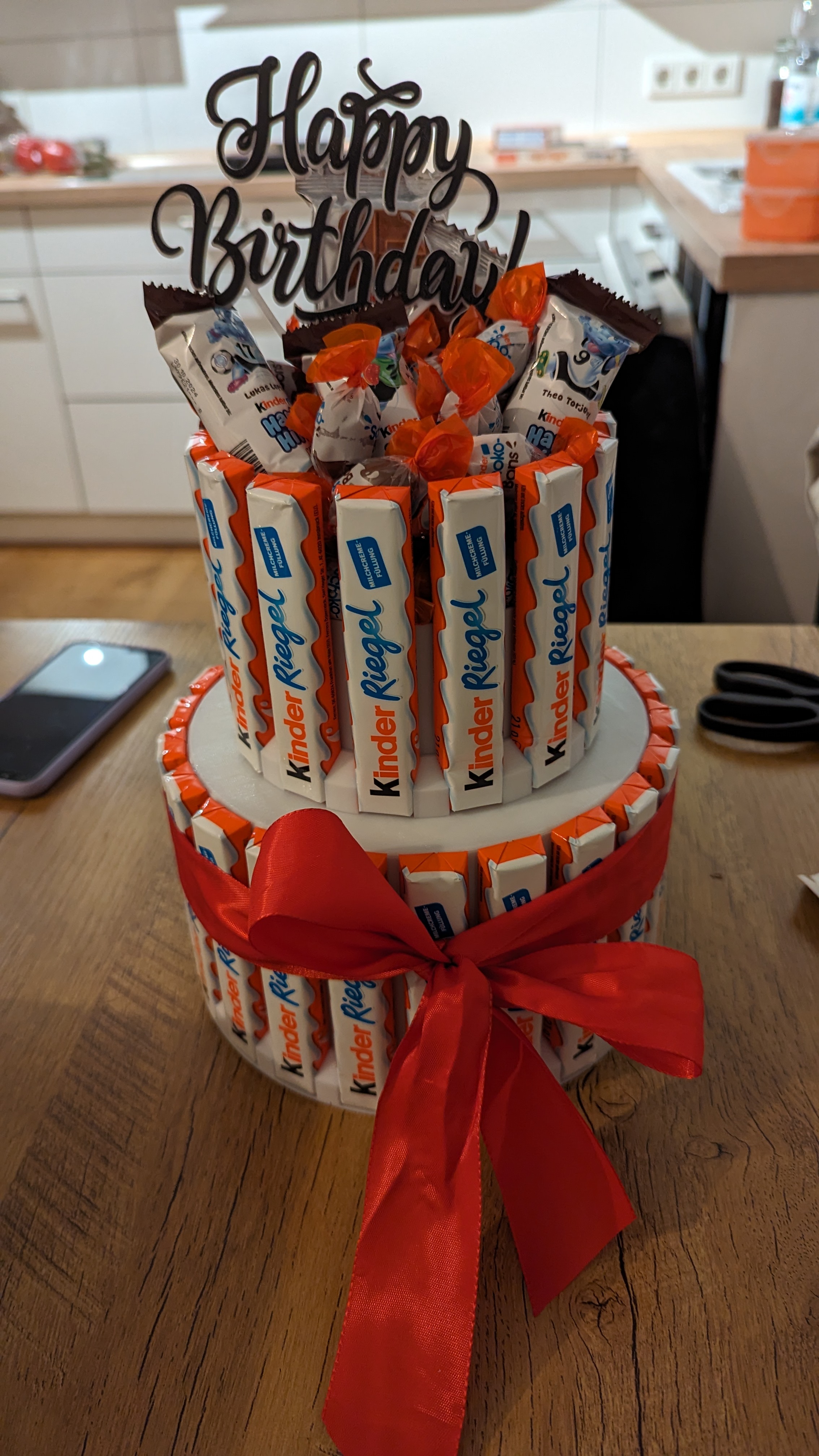 Kinder Chocolate Cake