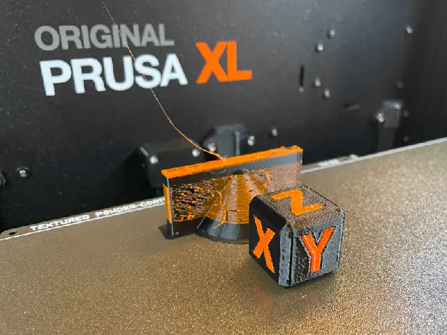 Multicolor calibration cube for Prusa XL