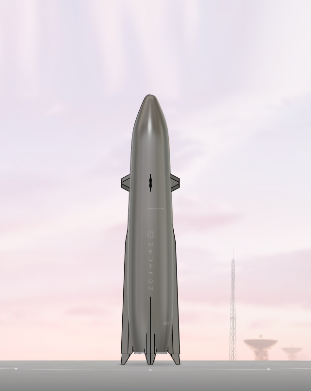 Rocket Lab Neutron Rocket Model