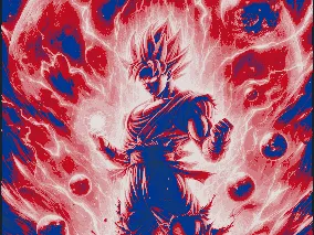 Hueforge goku