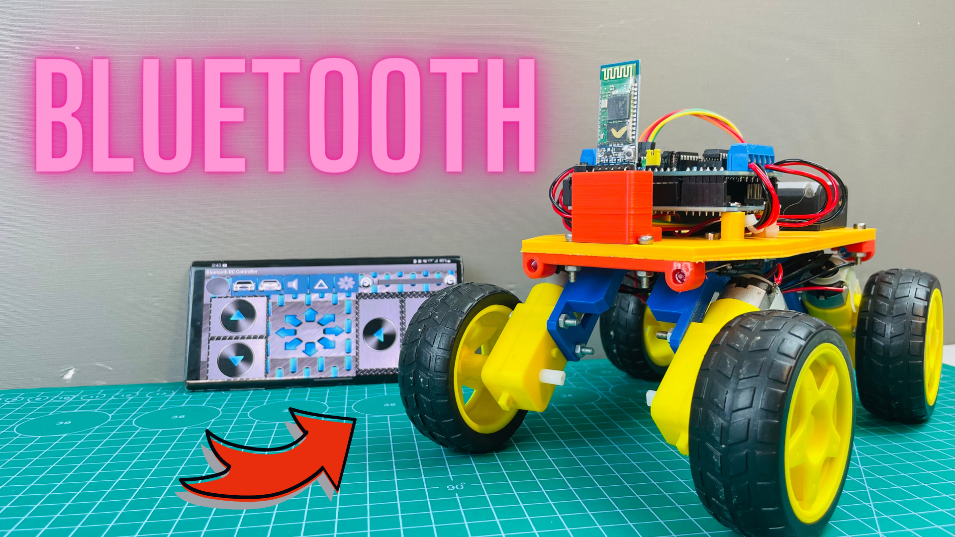 Buetooth Control Car using Arduino