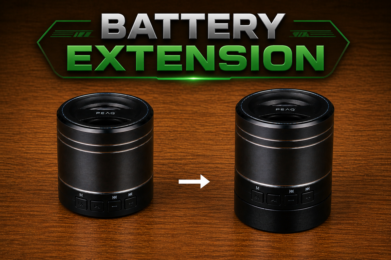 PEAQ PPA20BT Speaker Battery Extension