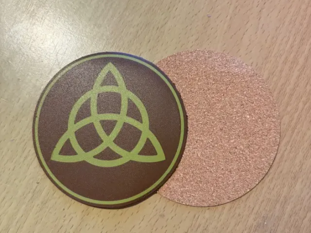 Irish Celtic Infinity Knot Coaster