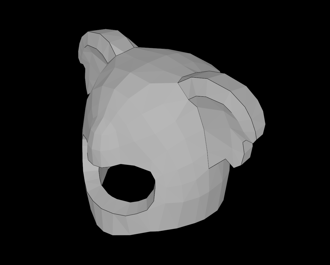 Lego Compatible (7720.dat) Minifig Headgear Head Cover Costume Koala