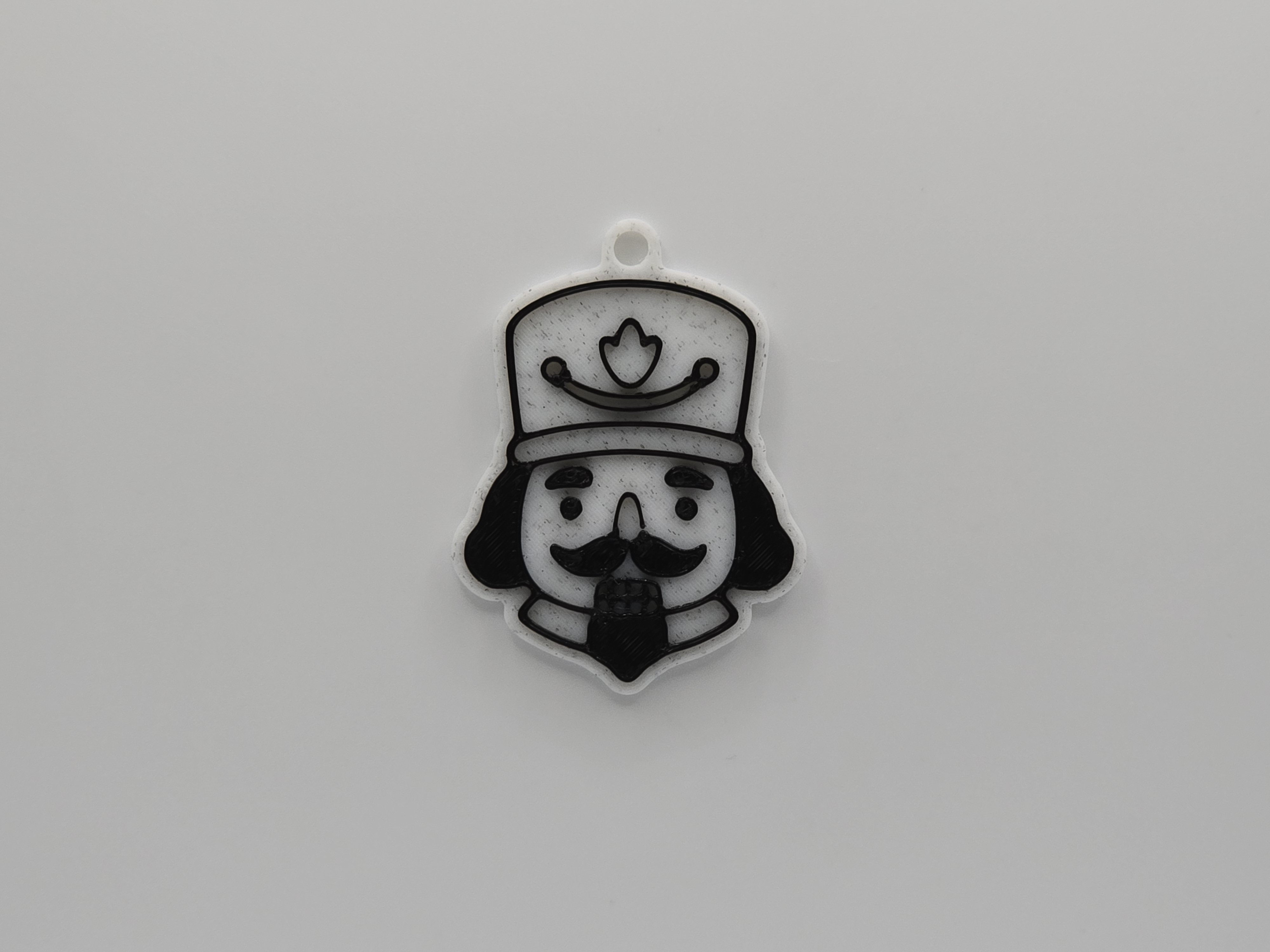 The Nutcracker Head Keychain