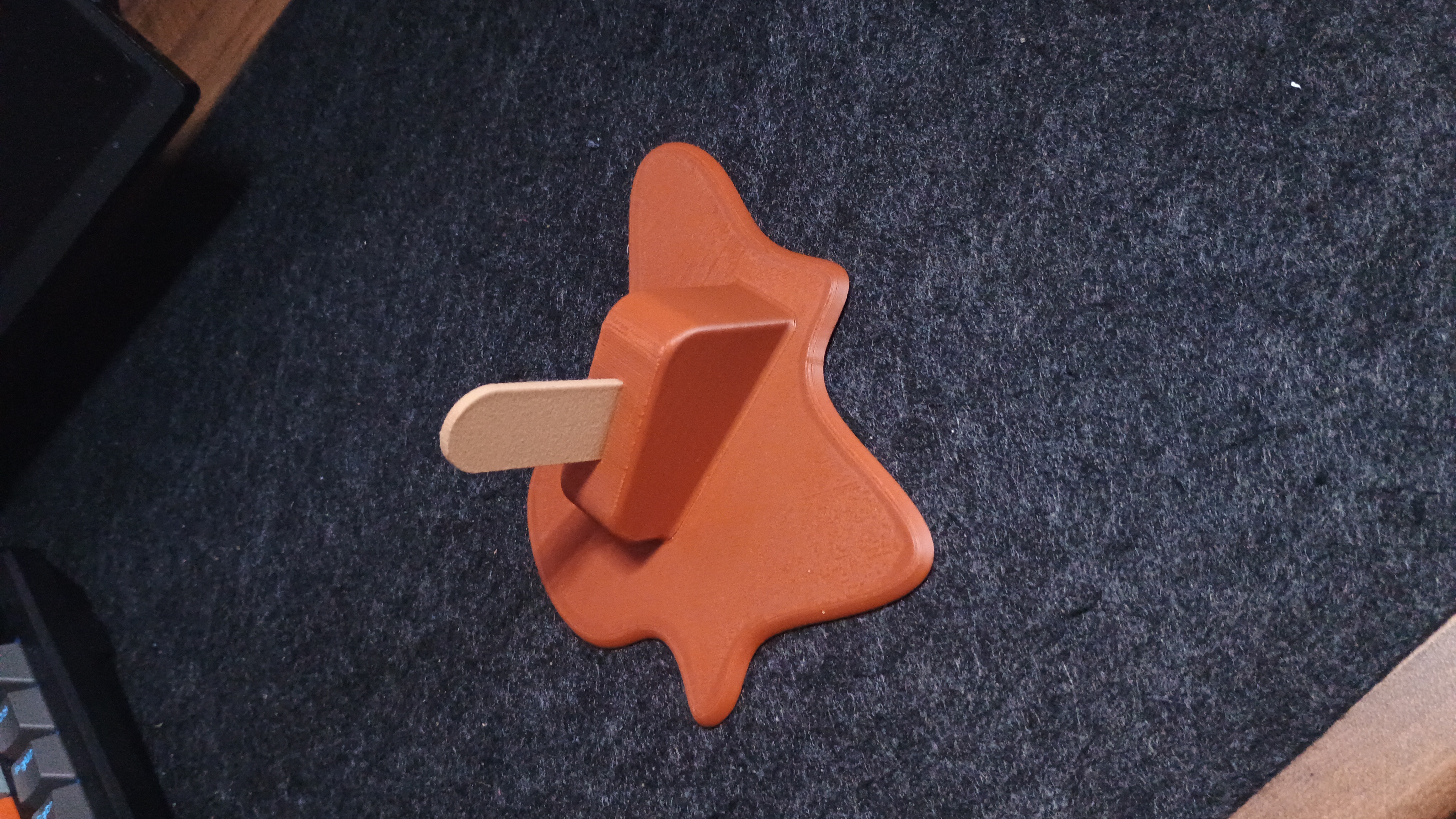 Thrown ice lolly fridge magnet