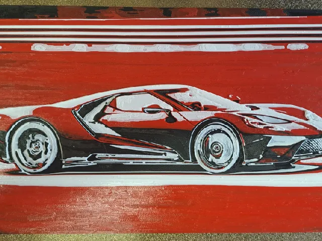 Ford GT "Filament Painting"