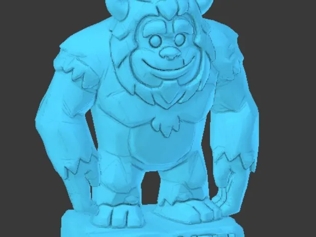 FDM Commic Yeti Supportfree
