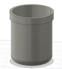 Tall plant pot