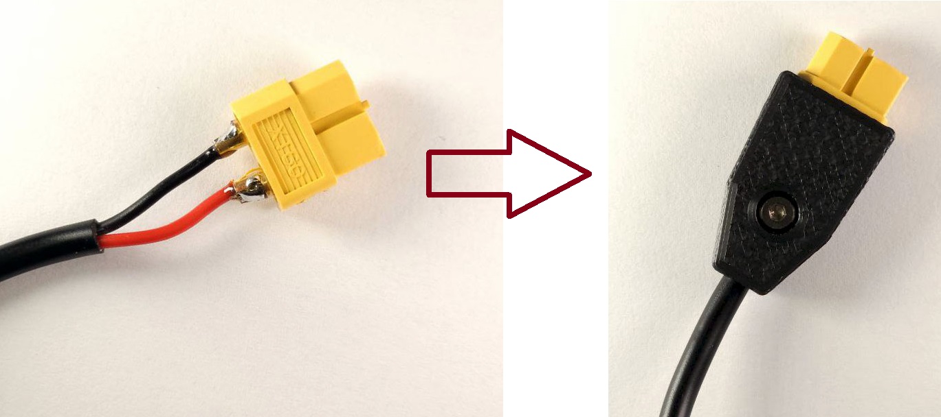 Miniatura 2 do modelo 3D XT60 Plug Housing | Gen2