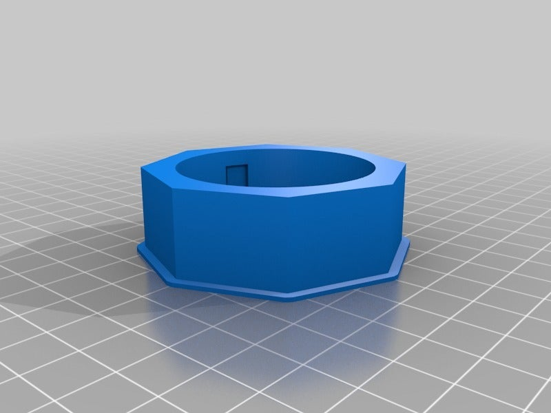 CALE MOTEUR VOLET ROULANT POUR TUBE OCTOGONALE DE D:60MM