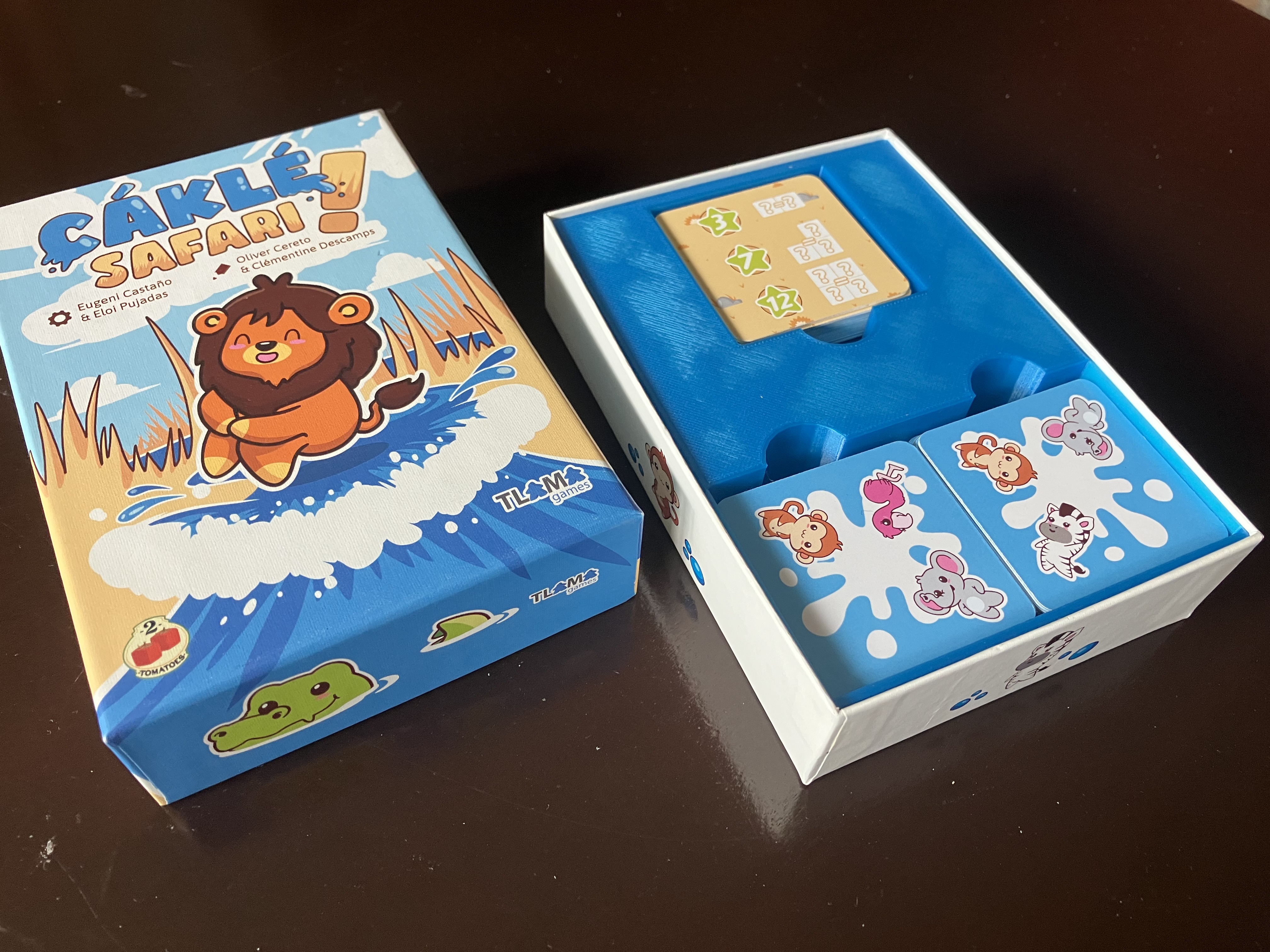 Cáklé safari (Safari Splash) - insert