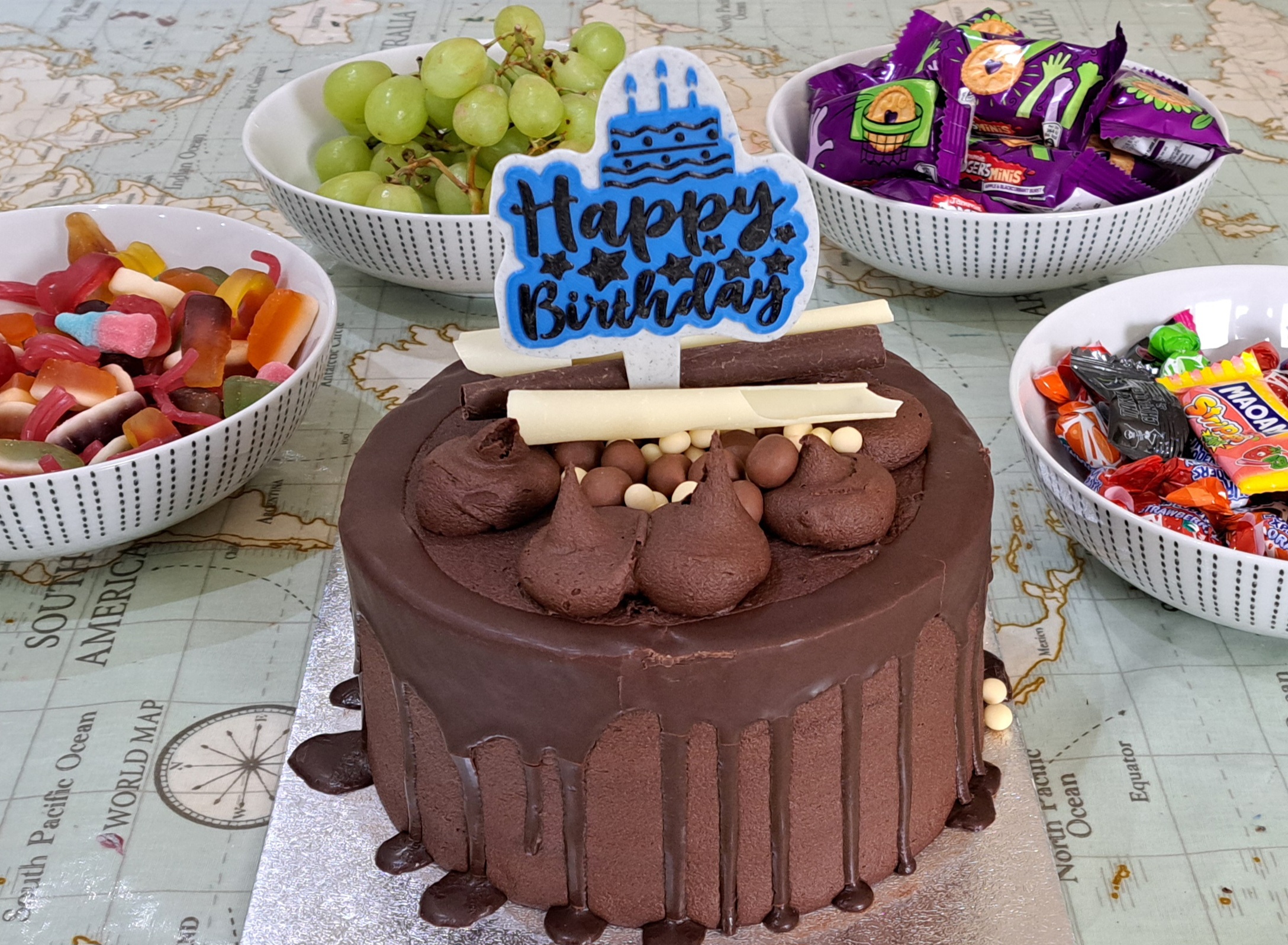 Happy Birthday Cake Topper