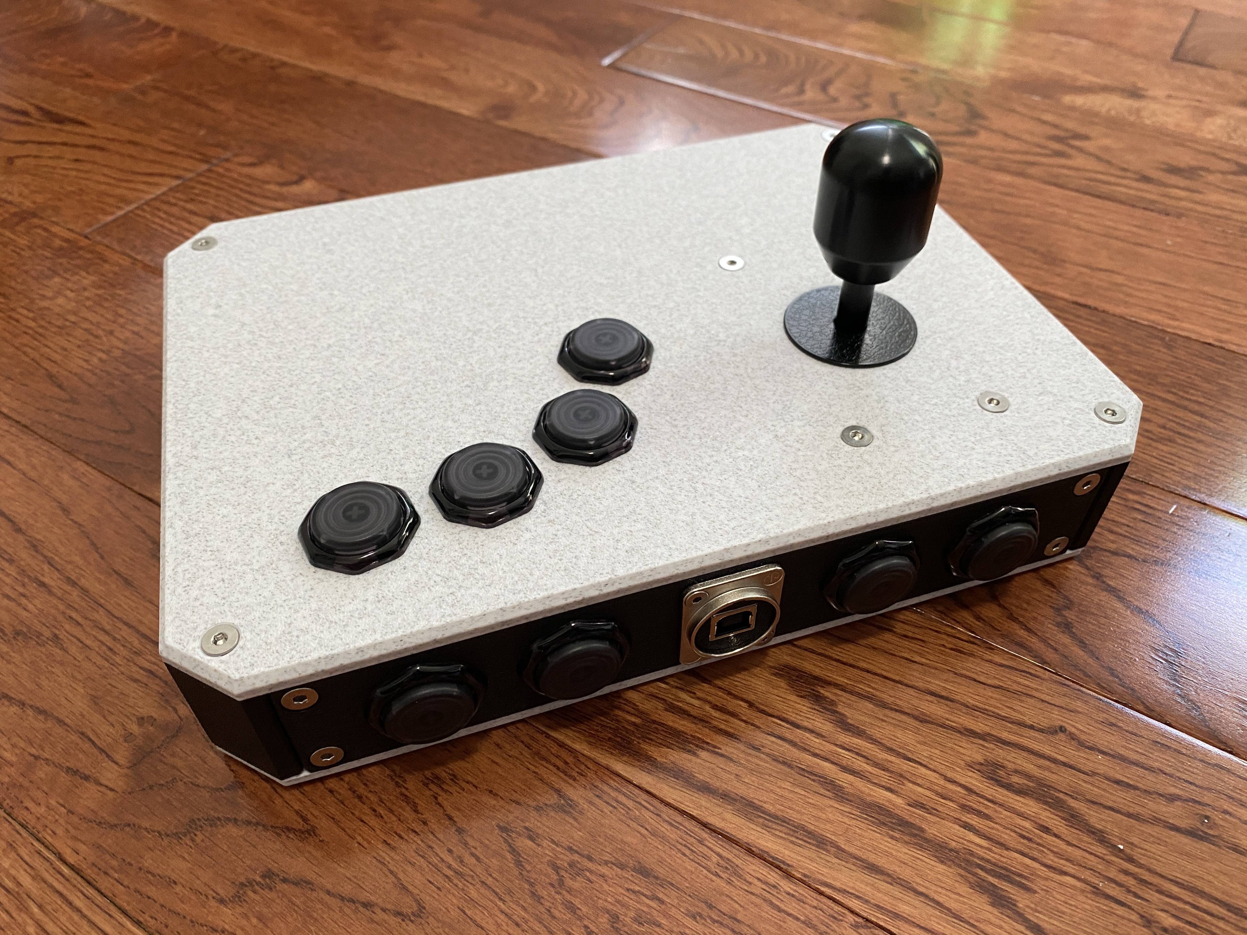 Open Stick Modular - Mini (OSM-Mini) Open Source 3D printable arcade stick — miniatura 7