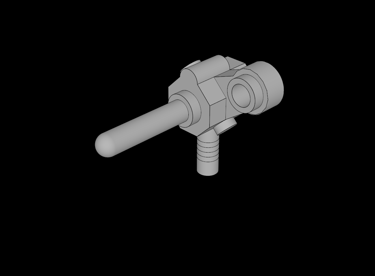 Lego Compatible (30035.dat) Minifig Space Scanner Tool