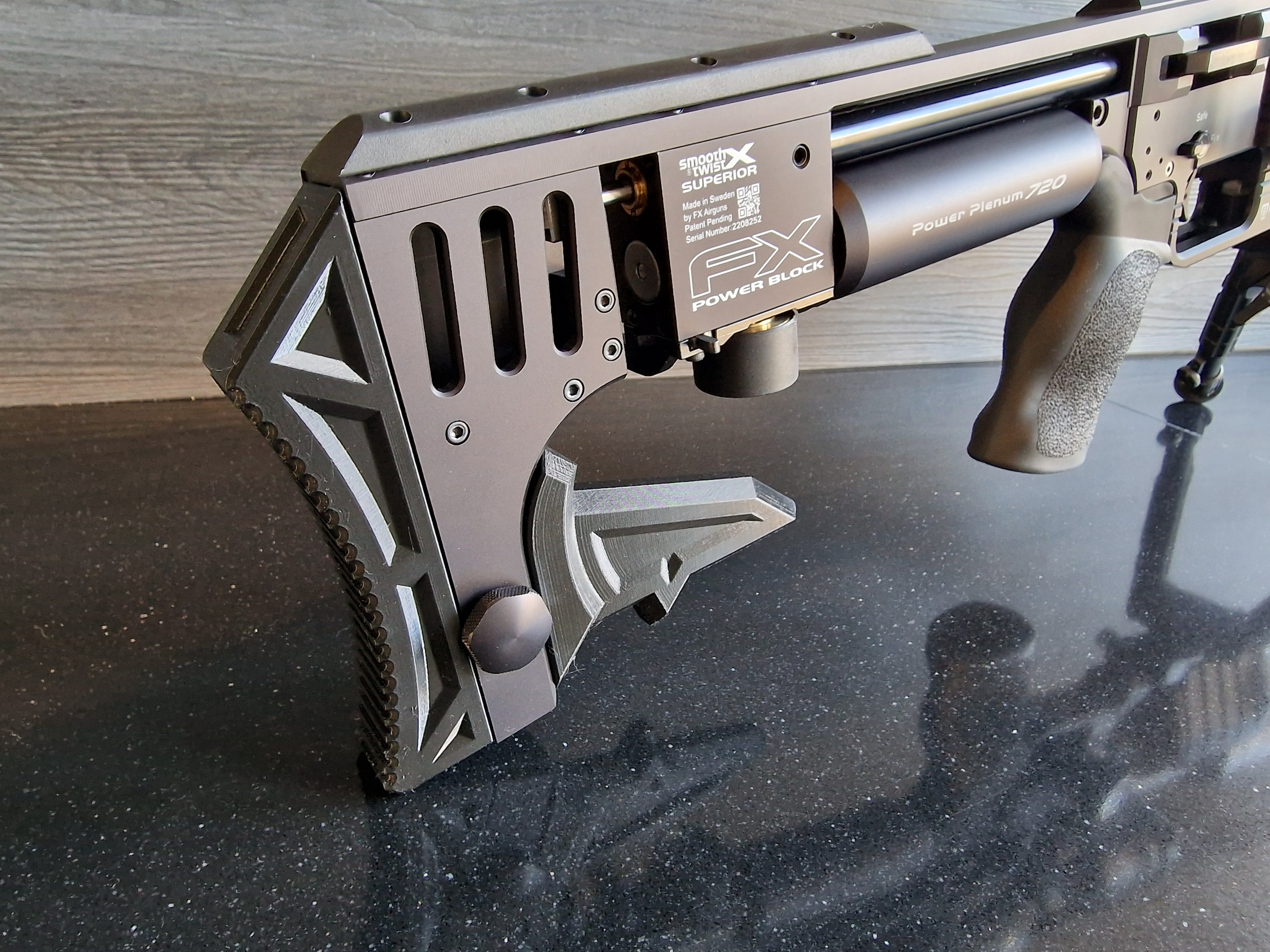 FX Impact M3 butt stock / bag rider / magazine protector / shooting stick holder