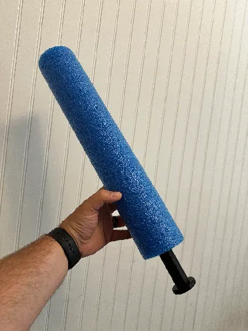 Pool Noodle Sword Handle