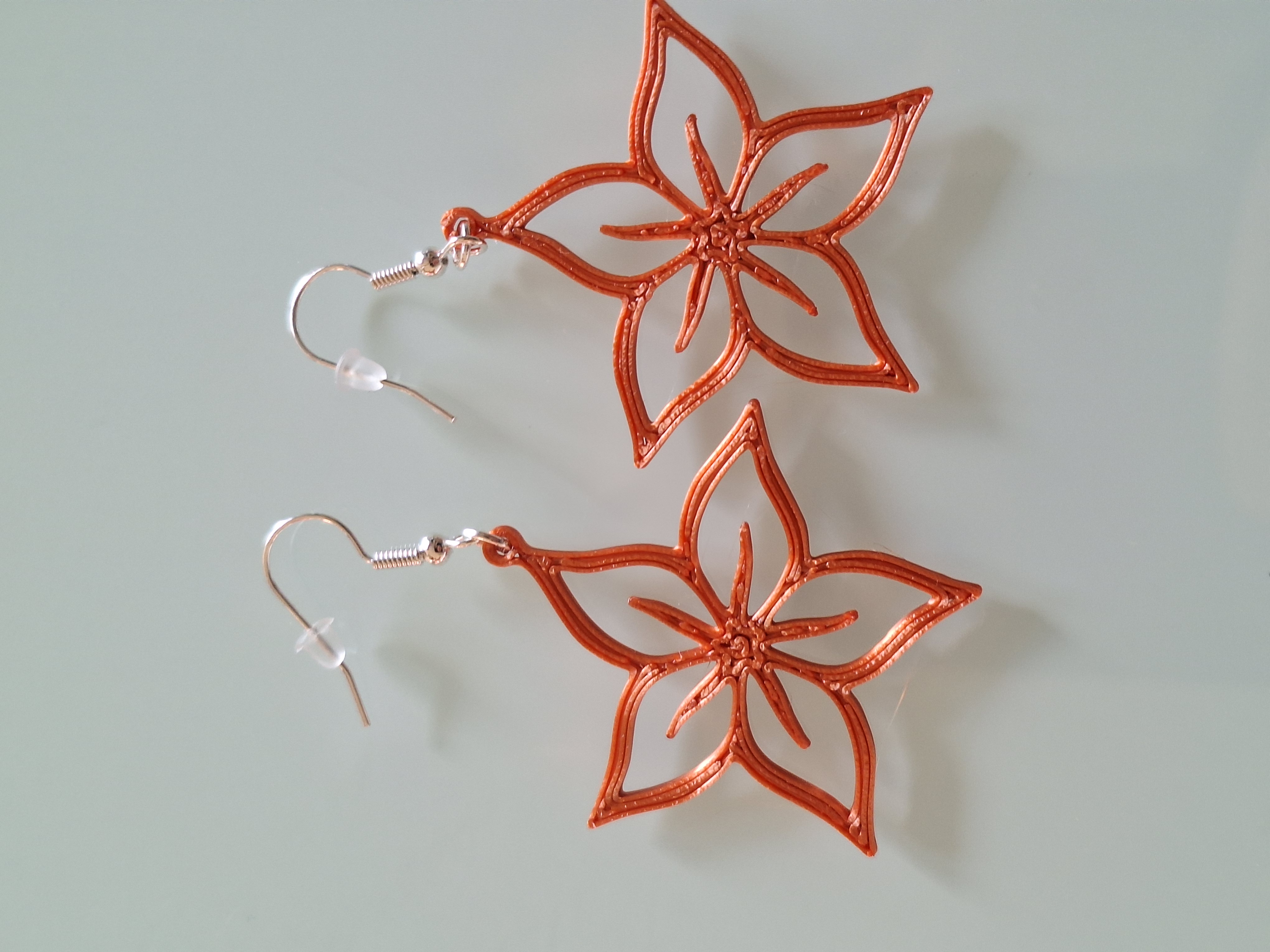 Earrings flowers