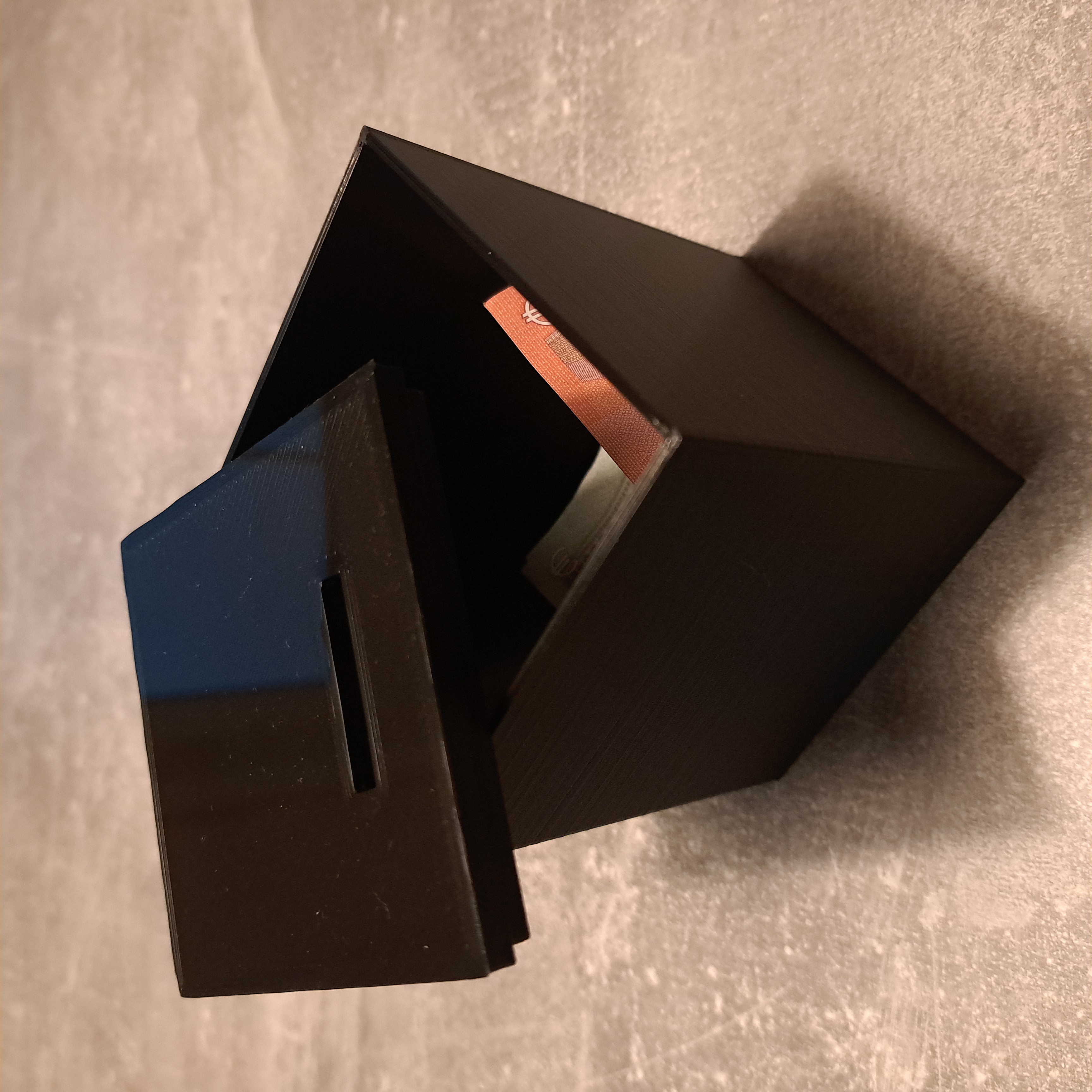 Spardose mit Deckel - Gelddose